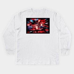 Raikkonen and Vettel 2018 Kids Long Sleeve T-Shirt